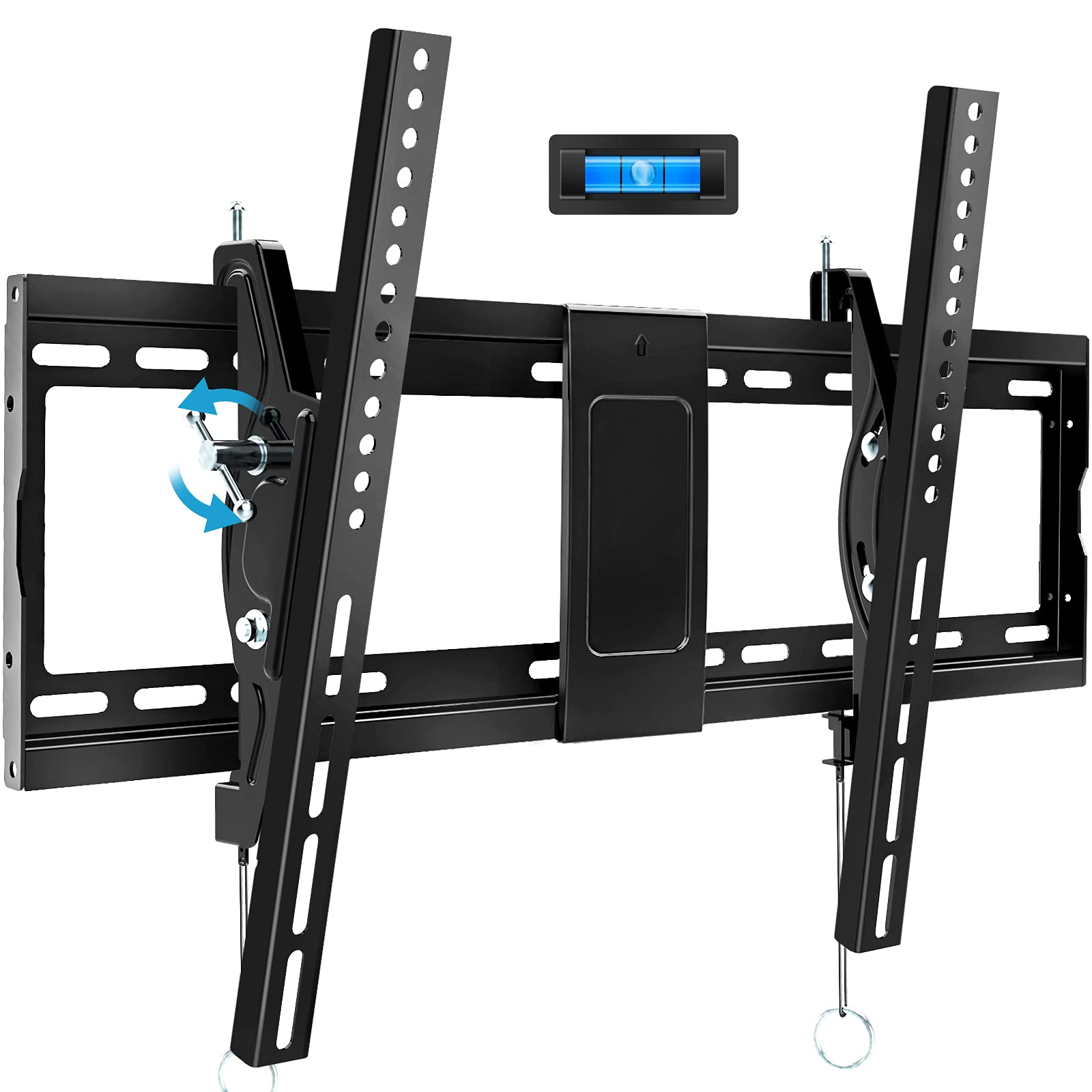 BLUE STONE TV Wall Mount Bracket, Tilt Mounting, 32-83 Inches with Max VESA 600X400 and 165lbs Loading, Fits 16", 18", 24" Studs Flat Screen TVs, Low Profile, HDMI Cable, Bubble Level Included