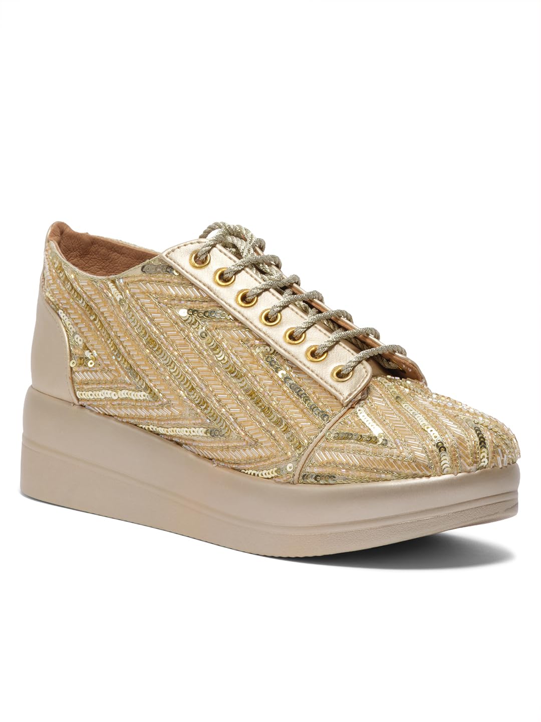 Rahee Embroidered Sneakers |Trendy Lightweight Durable Fashion Elegant Modern Design |Perfect Fit Soft Feel-image-16