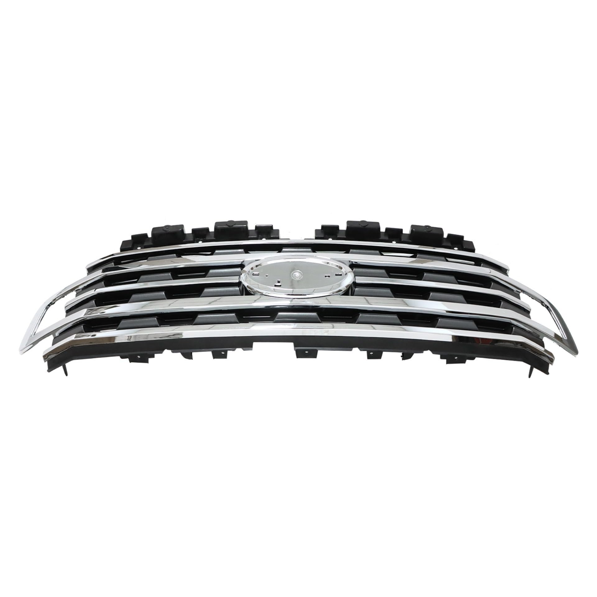 Amazon.com: GXARTS Chrome Black Bumper Front Grille LL1Z8200BB