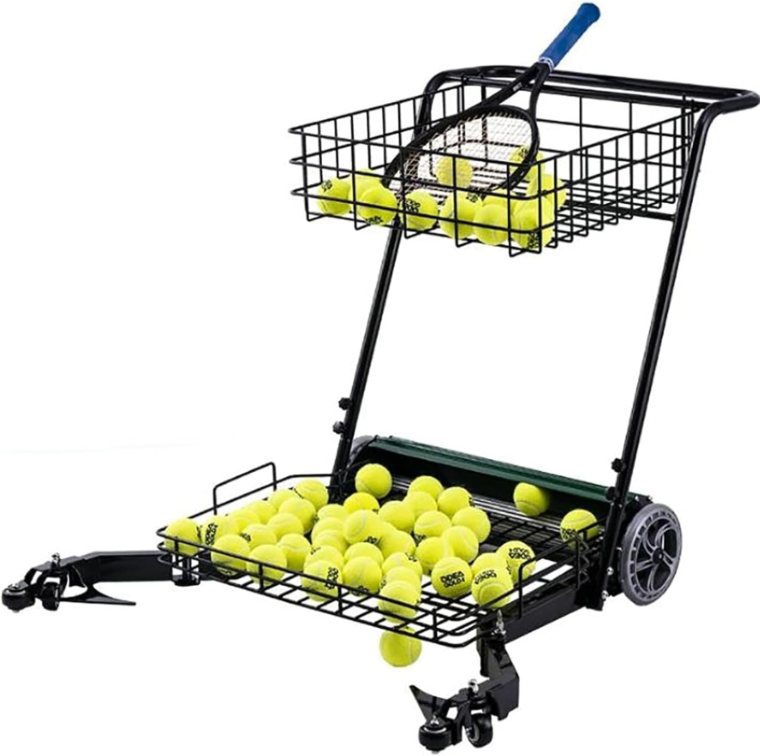 Carrello da collezione per palline da tennis Easy Collection, contiene 290 palline, per allenarsi e allenarsi