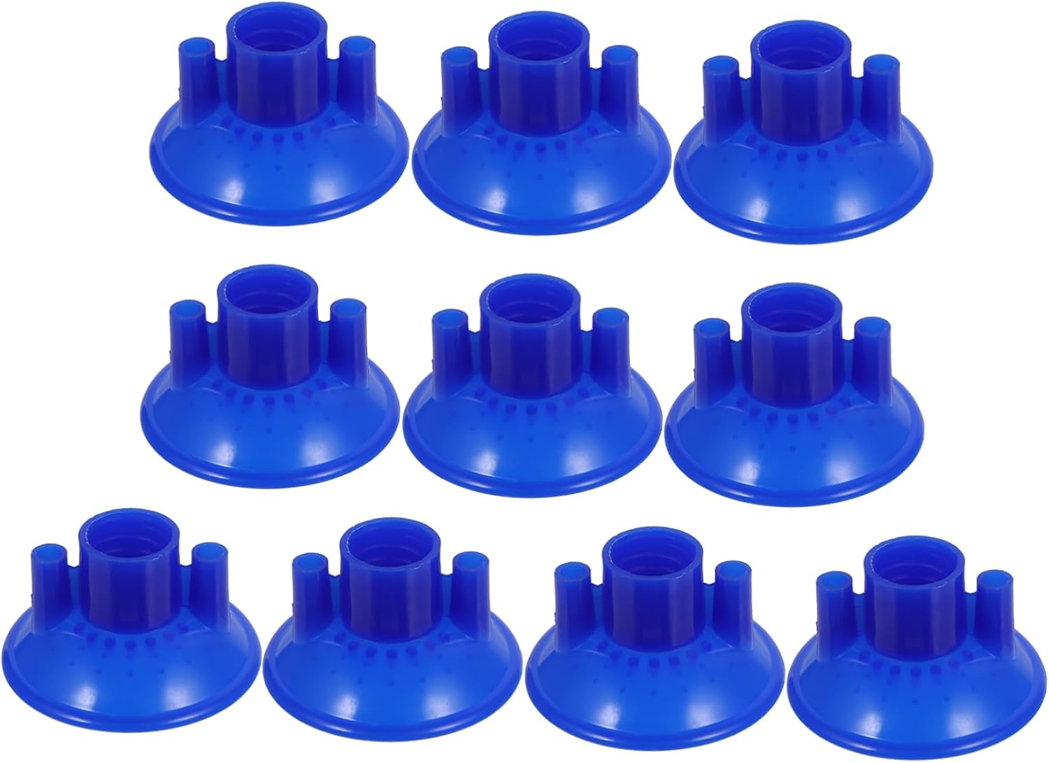 10pcs Detachable Mop Head Clips for Home Use Cotton Yarn Mop Head Replacement Accessories Blue Sturdy Clamp for Floor Cleaning
