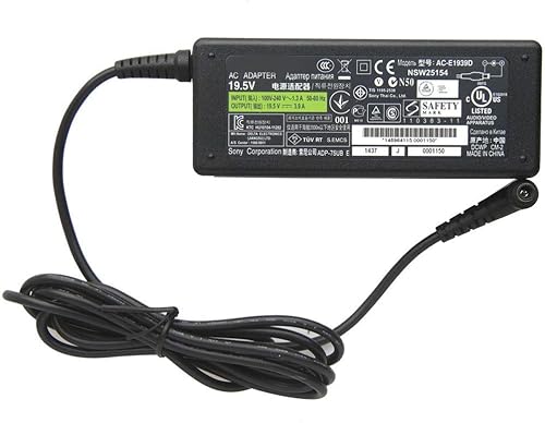 Miniatura 2 de Genuino nuevo 19.5 V 3.9A 76 W OEM cargador de CA VGP-AC19V37 para Sony VGP-AC19V20 VGP-AC19V27
