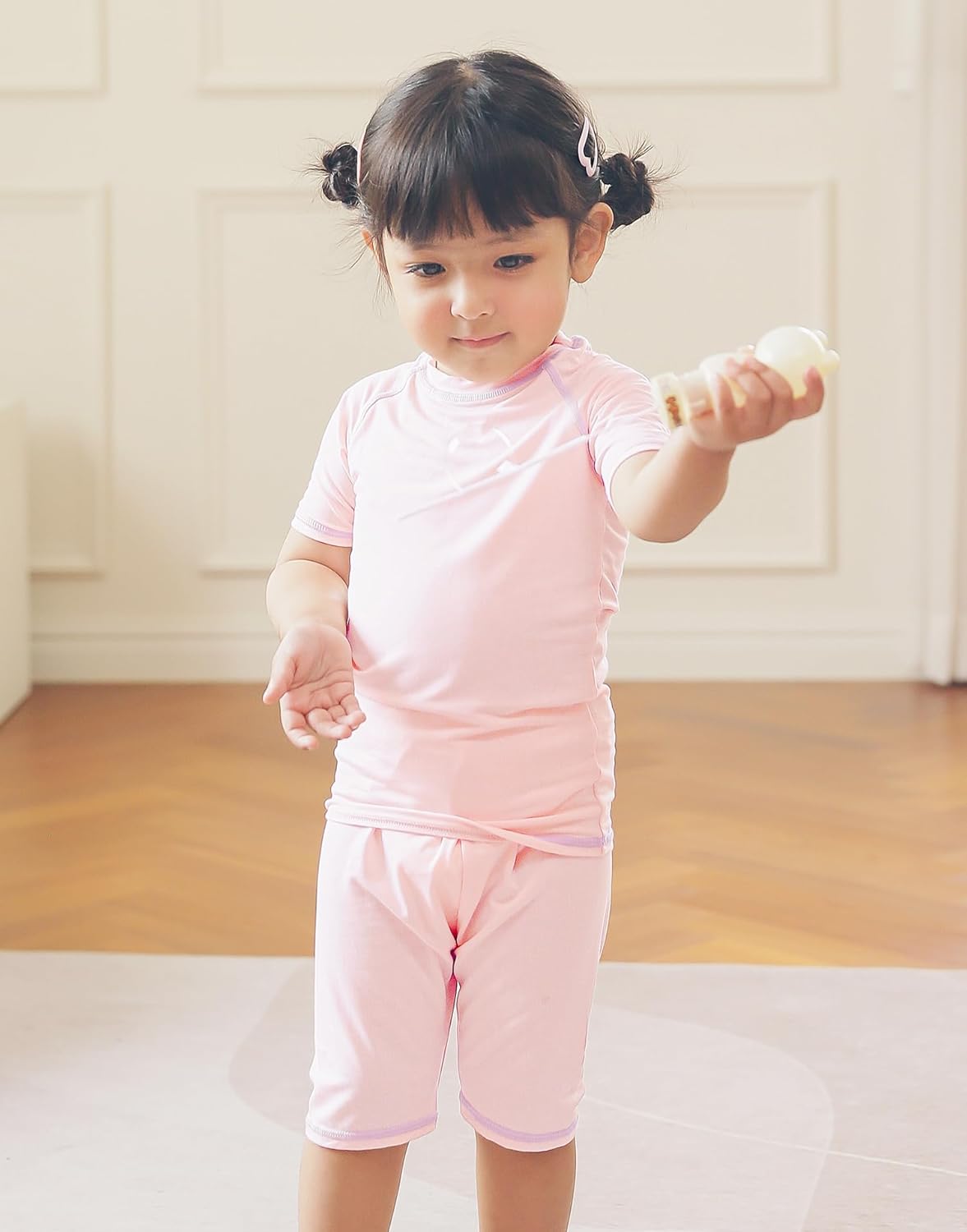 VAENAIT BABY Infant Toddler Junior Girls Boys Pajamas Sleepwear Rayon from Bamboo Short Summer Pjs Set 6M-12Y - Image 3