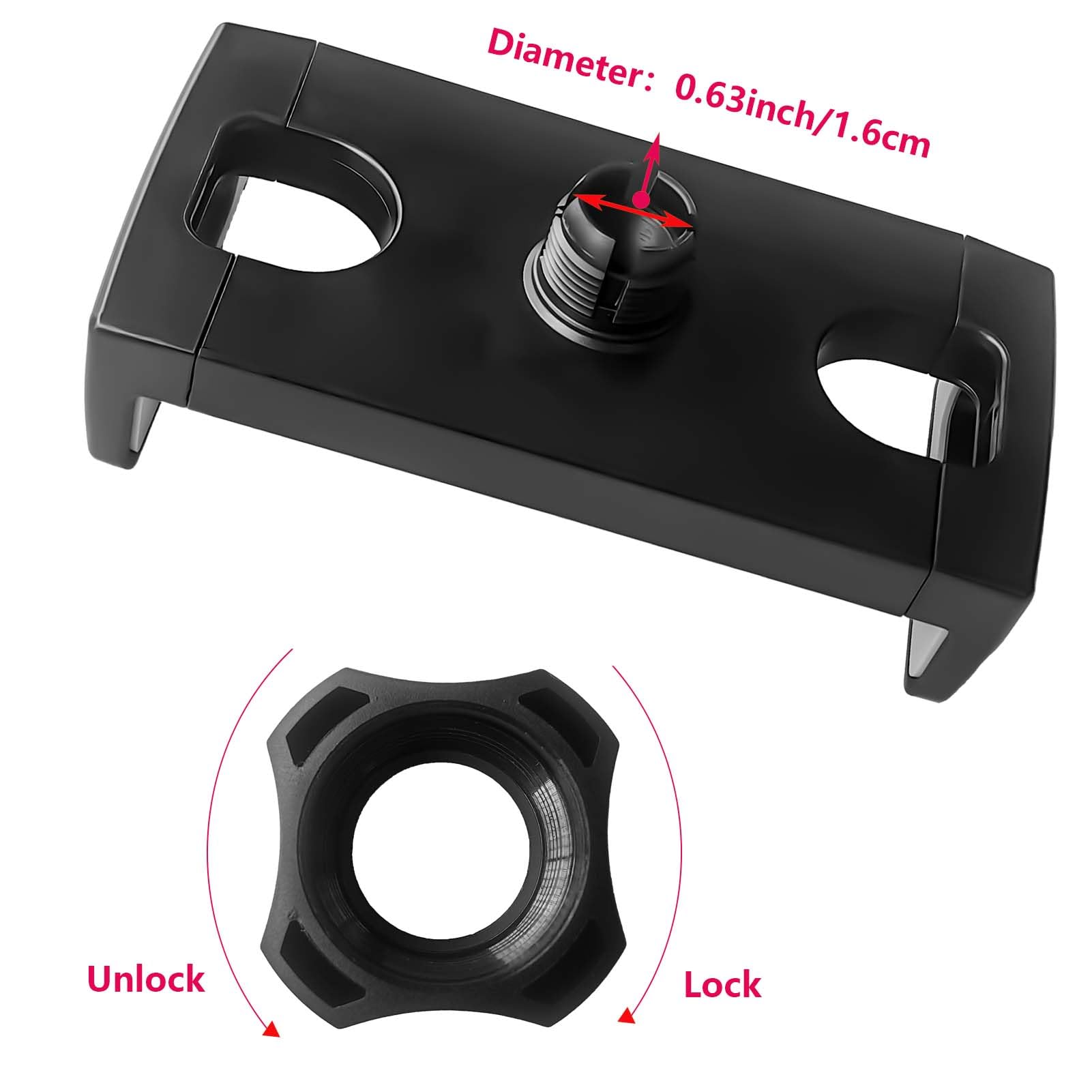 TronicXL Tablet-Halterung 360° Kugelkopf Tablet Stativ Adapter für iPad Mini Samsung Tablets, (bis 10 Zoll, voll beweglich