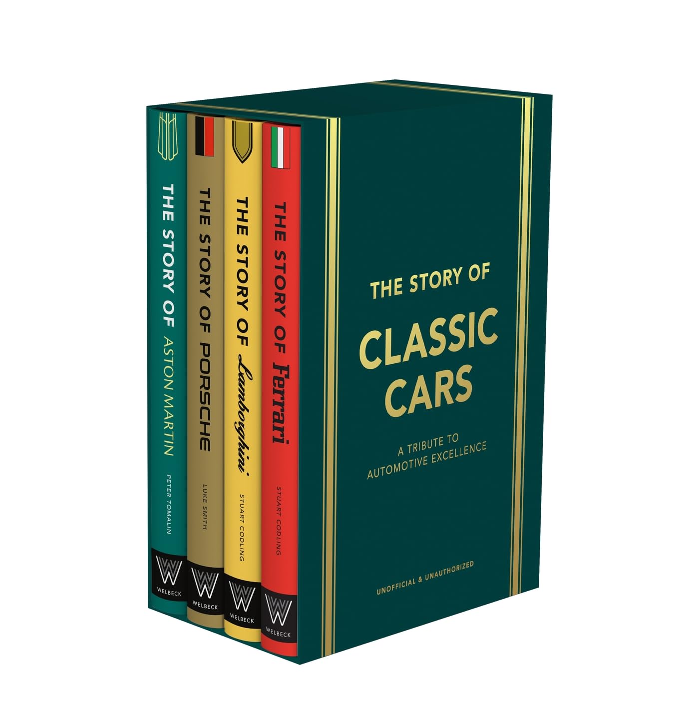 The Story of Cars Gift Set – A Tribute to Four Automotive Icons