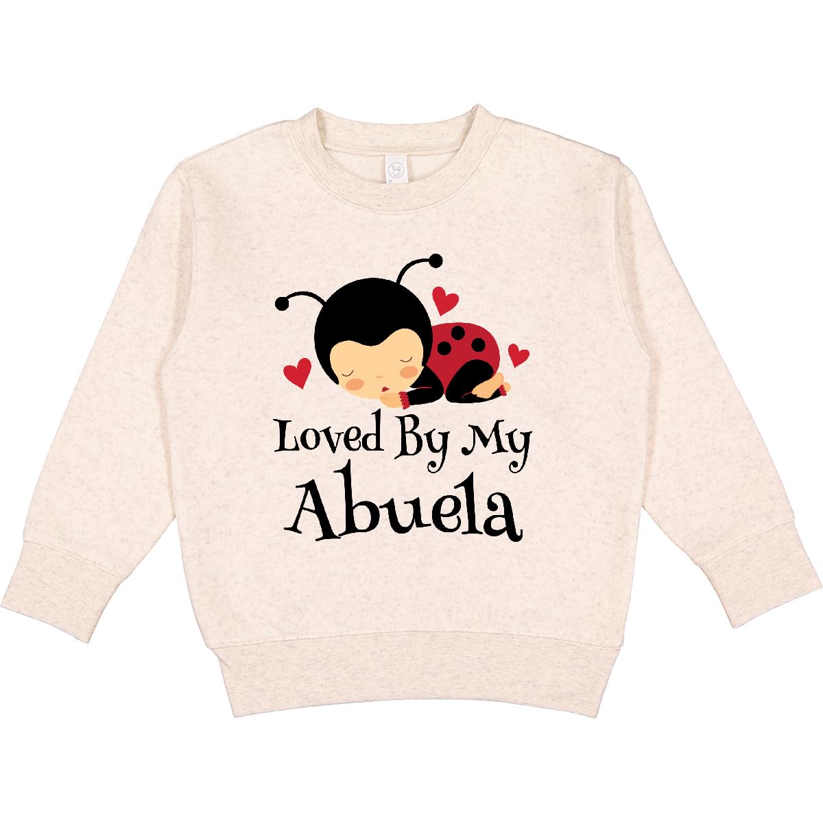 inktastic My Abuela Loves Me Ladybug Toddler Sweatshirt 3T Natural Heather 309a1