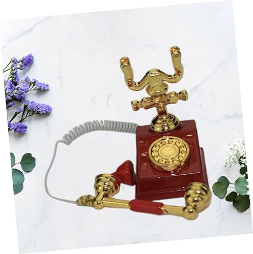 Miniatura 9 de Generic Escala delicado rojo antiguo ornamento fijo para la escena del café de la oficina en casa