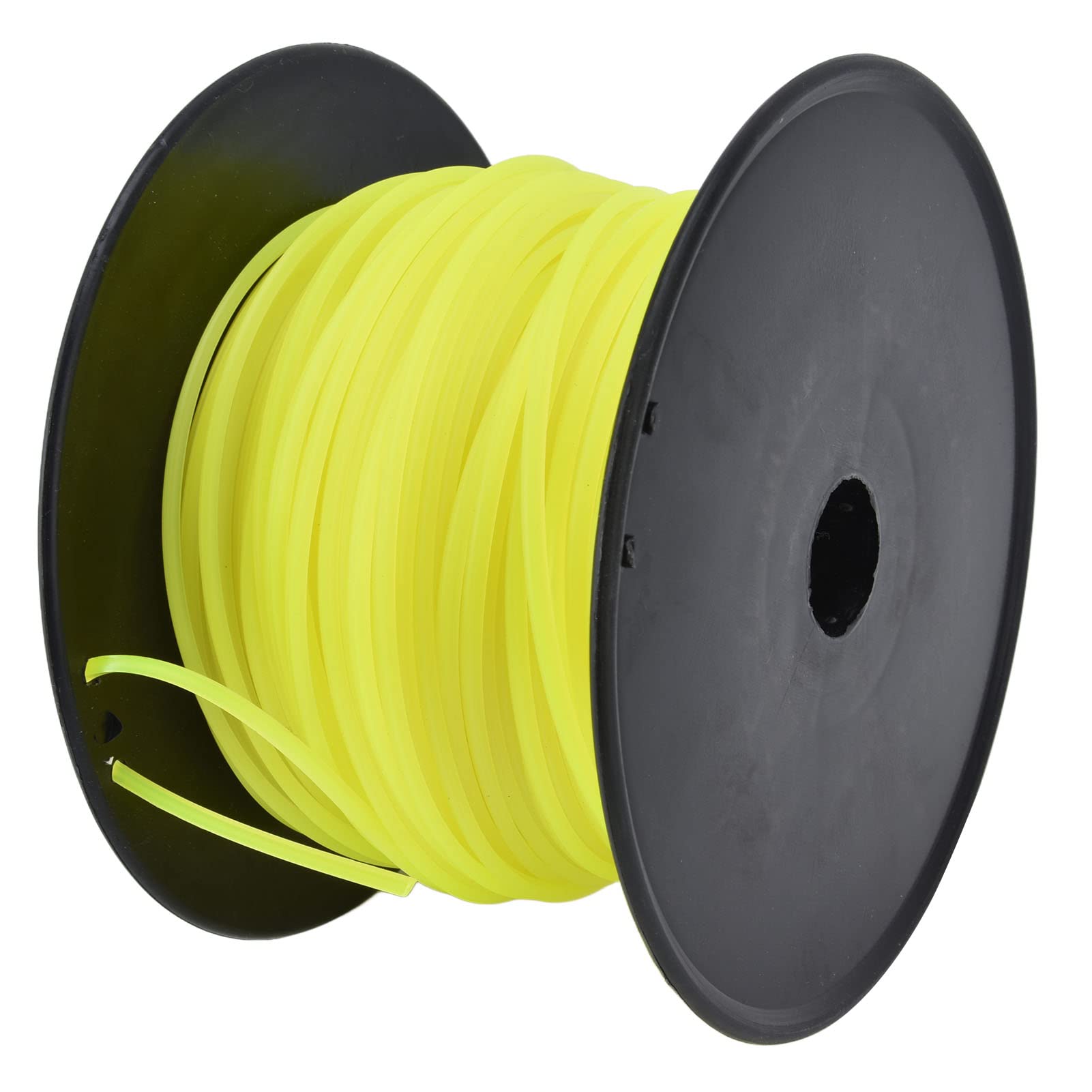 Linea per decespugliatore a filo da 3 mm Linea per decespugliatore quadrato Linea per tosaerba Giallo (70 meters)