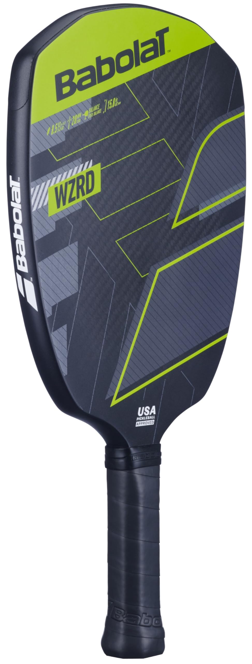 Babolat WZRD Pickleball Paddle (Black/Green)