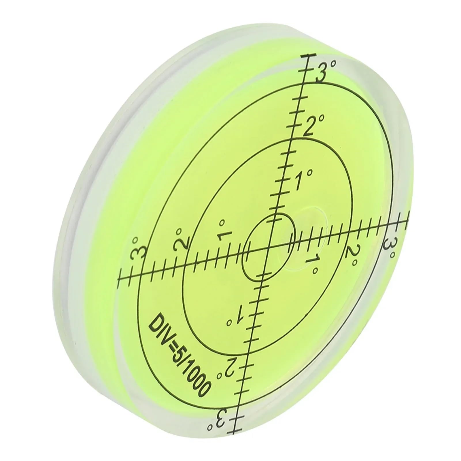 Outil de mesure de petite bulle de 60mm de diamètre, niveau à bulle rond avec échelle for Balance de caméra, niveau à bulle rond