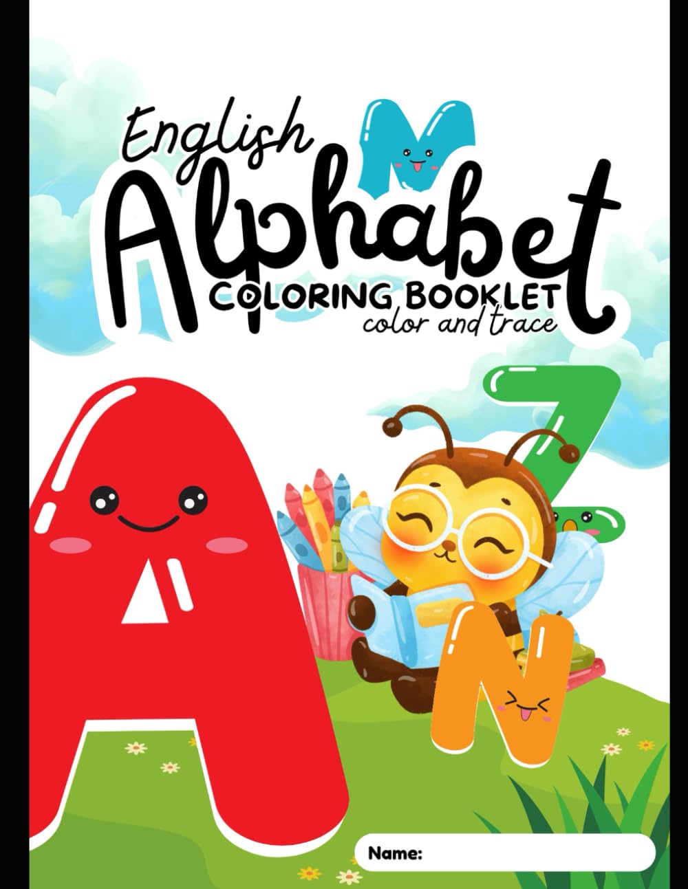 English Alphabet Coloring Booklet