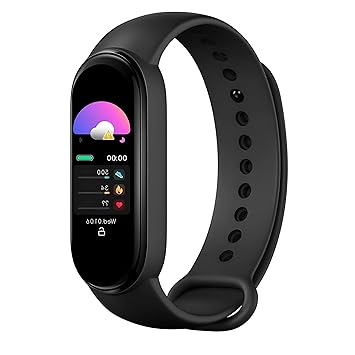 Drumstone( + - (Extended) M7 Smartband Fitness Bracelet: Heart Rate Monitor, Activity Tracker, and Smart Wristband for Men and Women Track Steps, Calories, Sleep