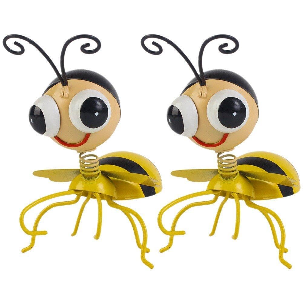 Décorations murales de jardin d'abeille en métal pour embellir un mur extérieur vide