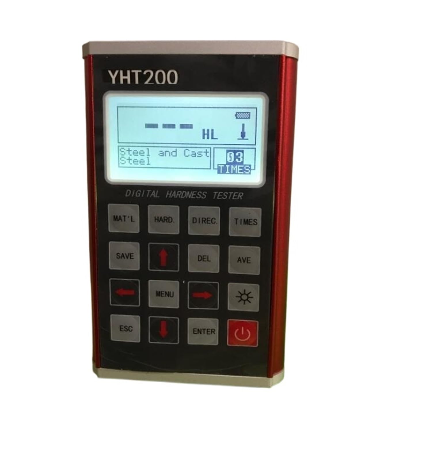 Probador de dureza digital Probadores digitales de dureza Leeb medidor de dureza portátil Leeb máquina de prueba de dureza portátil YHT200 Prueba de dureza automática