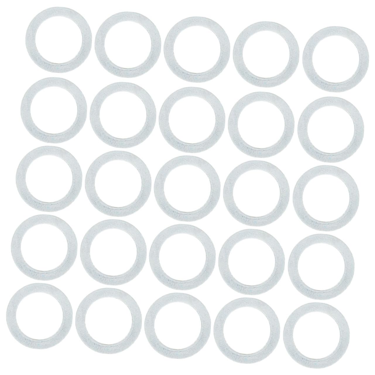 BESPORTBLE Skateboard Bearing Spacers 200pcs Flat Washer Skateboard Truck Washers Set Aluminum Alloy Hardware Replacement