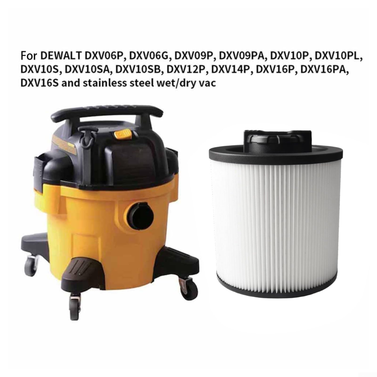 Lavable DXVC6910 pour DXV12P DXV16P Aspire-Eau Lavable DXVC6910