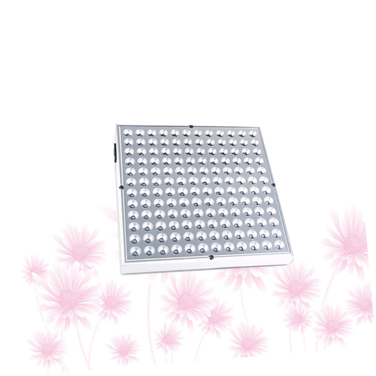NUOBESTY Lampada LED per Piante Indoor a Spettro Completo Quadrata Luce Uniforme per Coltivazione Fuori e Serra Adatta Piante Vere in Casa e Giardino