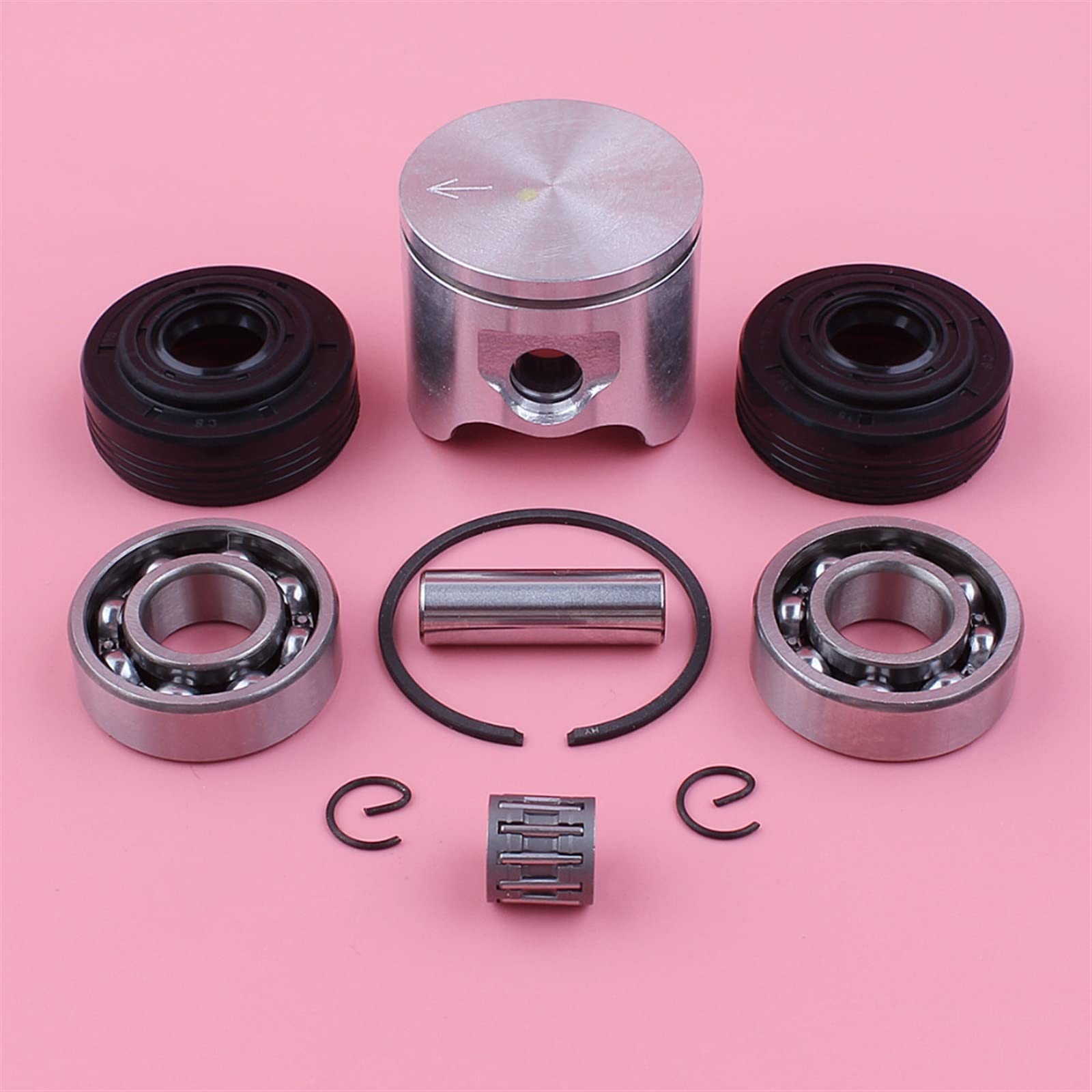 Réparer fuite huile Husqvarna 340 kit anneau axe piston 42mm