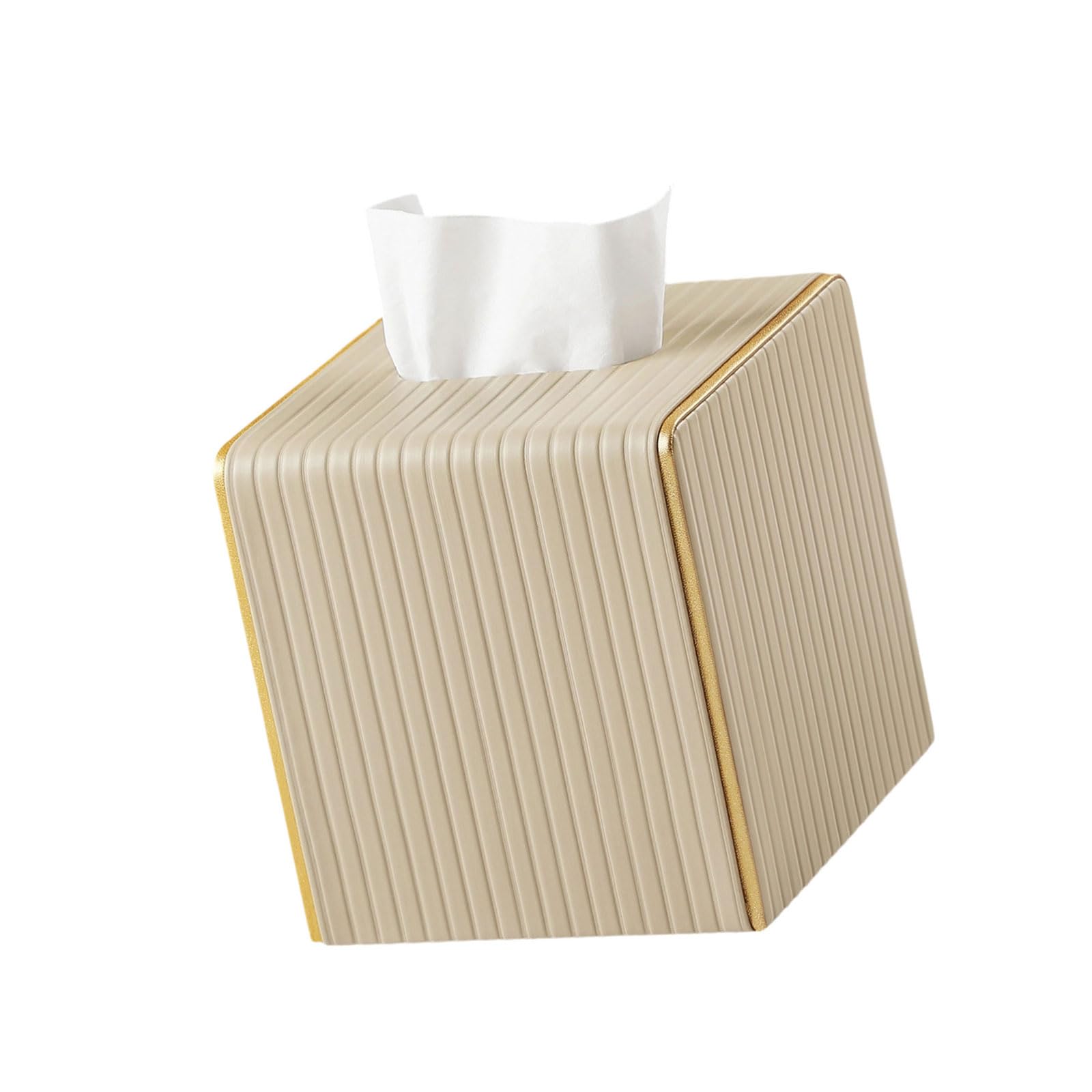 Napkin Dispenser Craft of Soft Synthetic Leather for Kitchen Dining Table Sophisticated Decoration Tissue Box