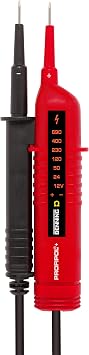 Benning 020023 "Profipol +" اختبار الجهد / الاستمرارية ، أحمر / أسود