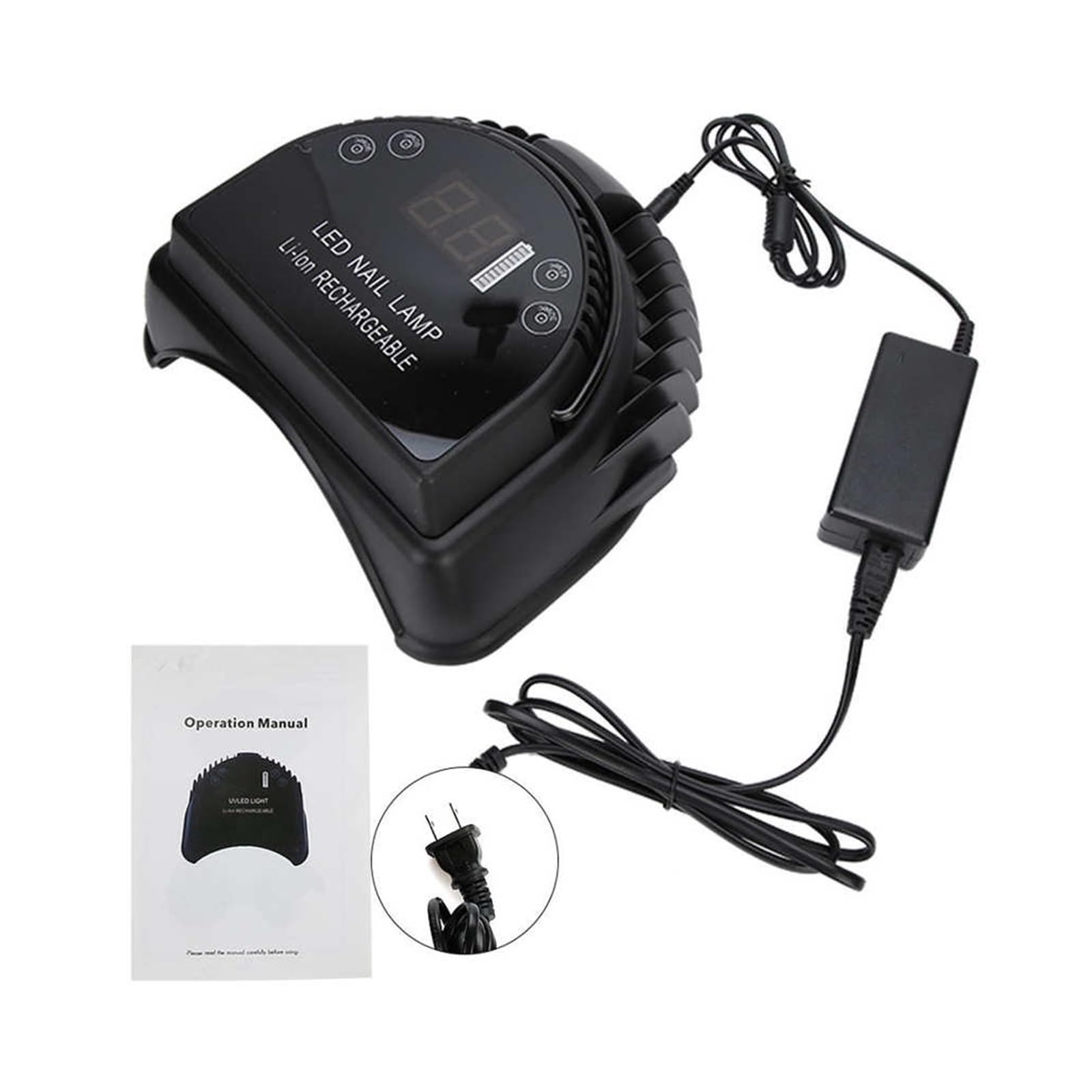 Lampa UV do paznokci, Lampa LED UV do paznokci 64W Lampa UV LED Suszarka do paznokci Lampa z 28 szt. Diod LED do Manicure Żelowa lampa do paznokci Lampa susząca do lakieru żelowego do salonu lub domu