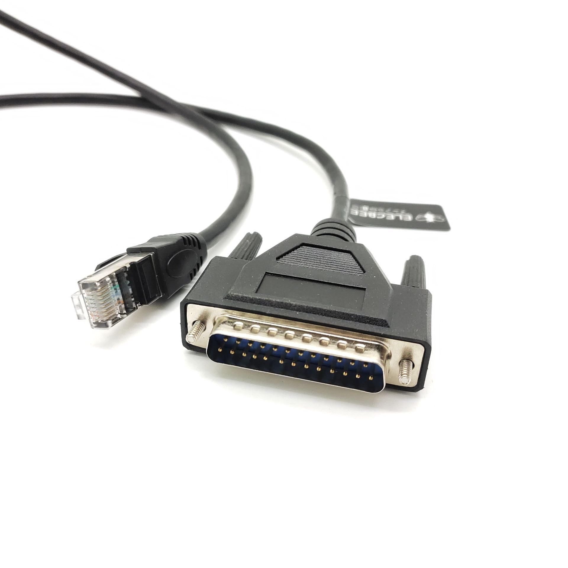 Câble de console modem Ethernet mâle DB25 mâle vers RJ45 1M