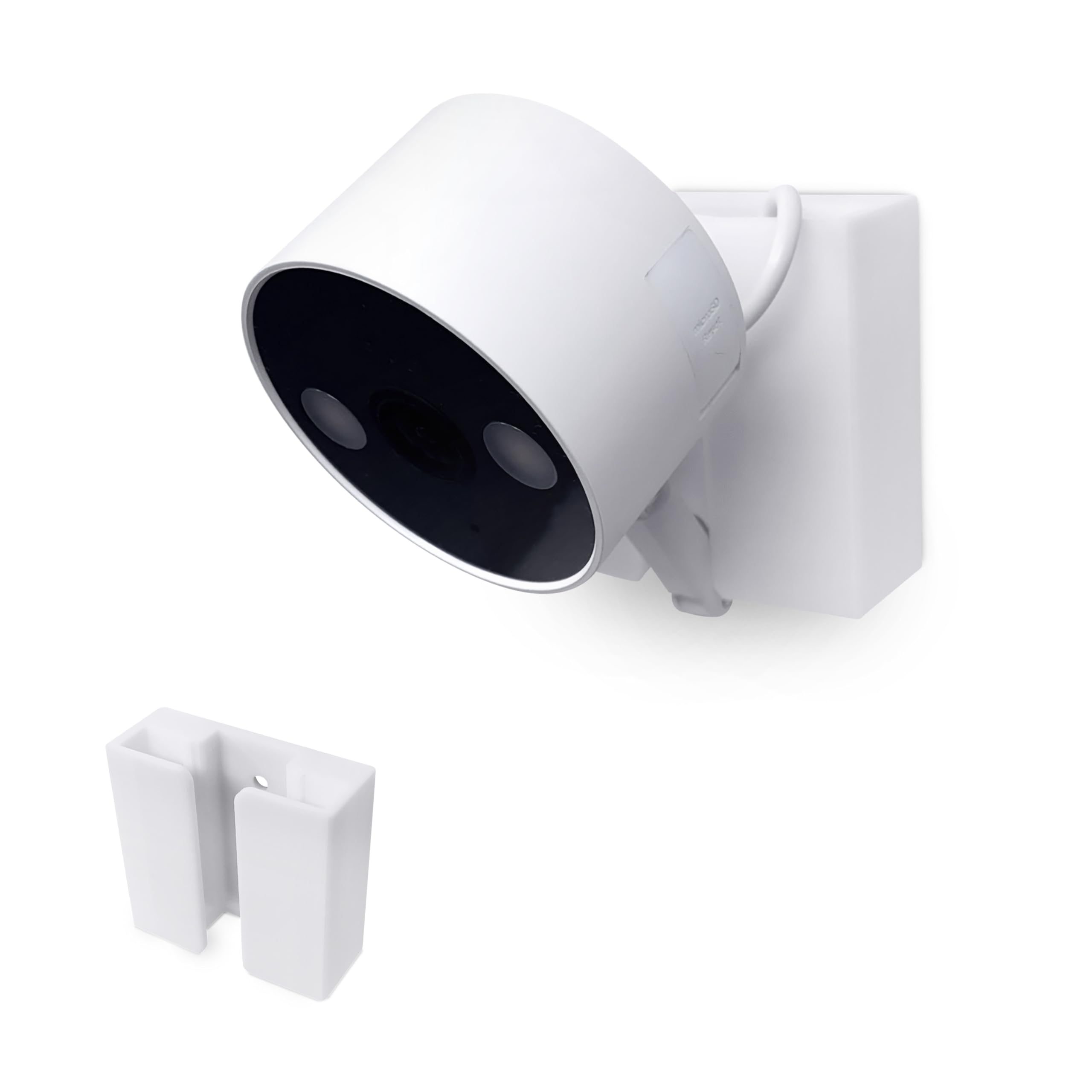 Photo 1 of Wall Mount for TP-Link Tapo C120 Camera – Easy Install Custom Fit Bracket with 3M Tape & Screws for Secure Mounting – Better Viewpoint & Stability – by Brainwavz