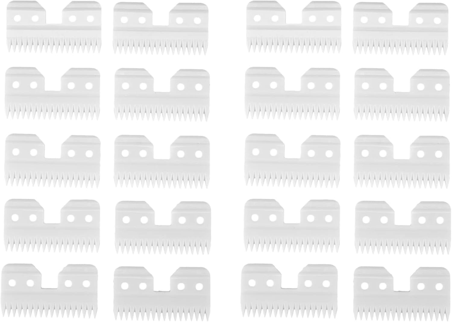 20Pcs/Lot Replaceable Ceramic 18 Teeth Pet Ceramic Clipper Cutting Blade for A5 Series