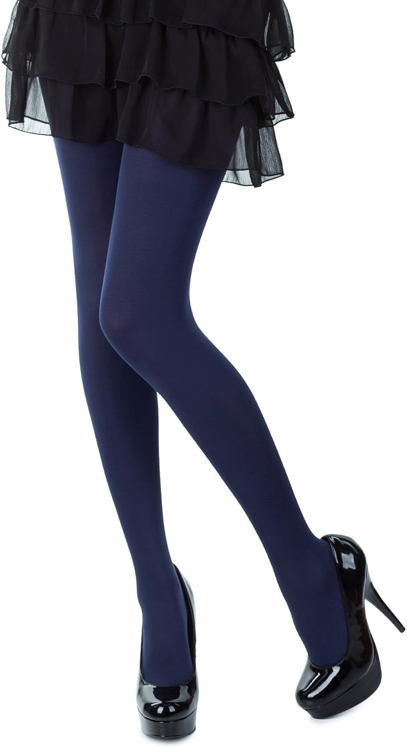 coloured thick tights