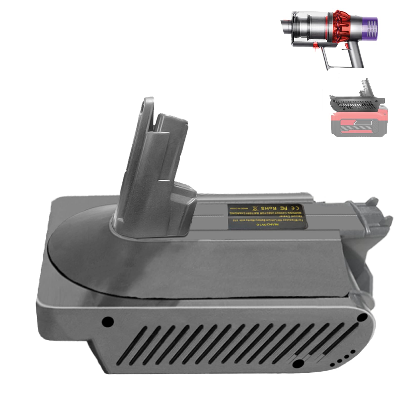 Amazon.com: V10 Adapter for Craftsman 20V Battery Converter for