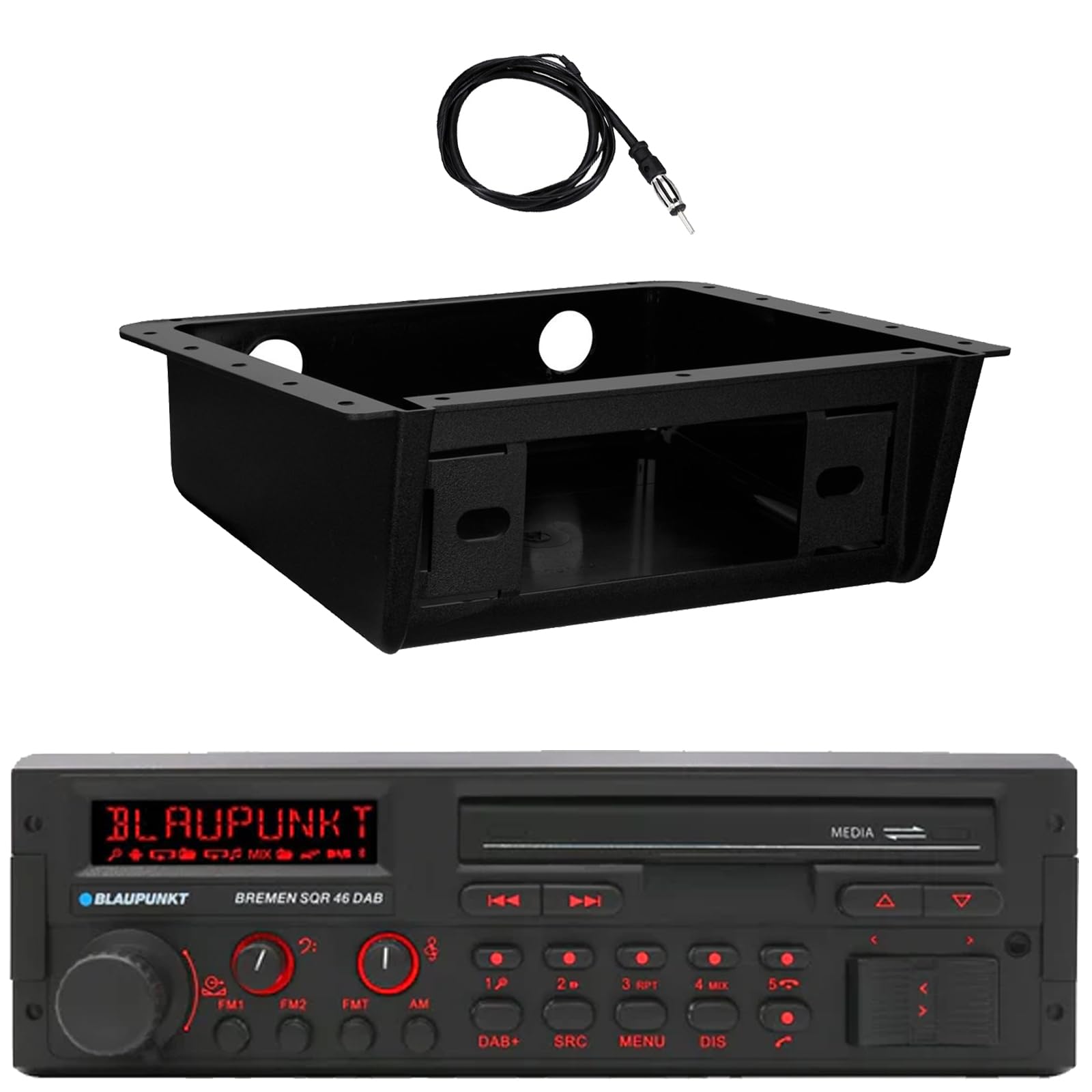 BLAUPUNKT カーラジオ AM/FM Amazon.com: Blaupunkt Bremen Single DIN 80's Retro Classic