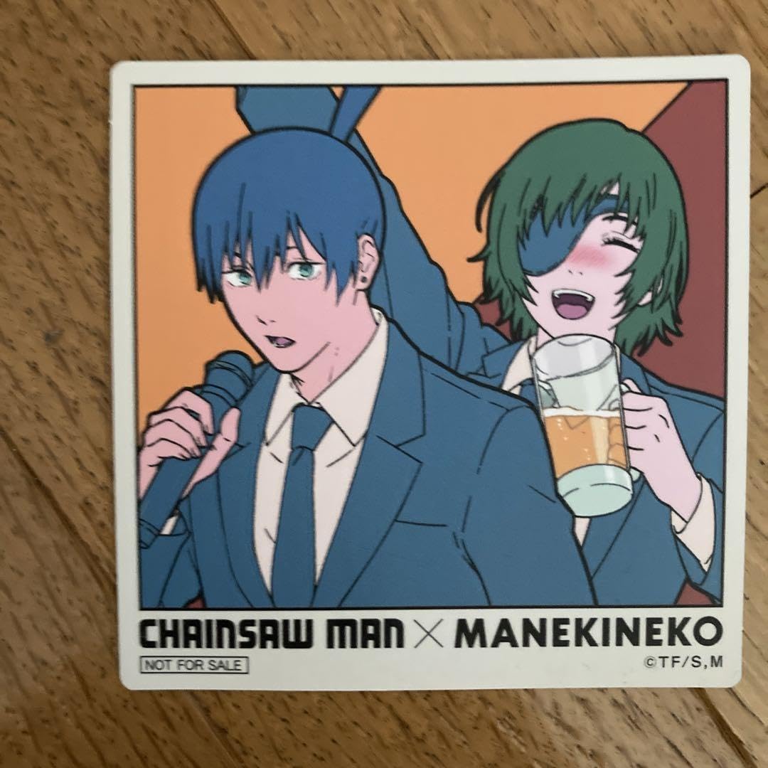 チェンソーマン　まねきねこ　コースター　8点セット チェンソーマン まねきねこ コースター 8点セット チェンソー