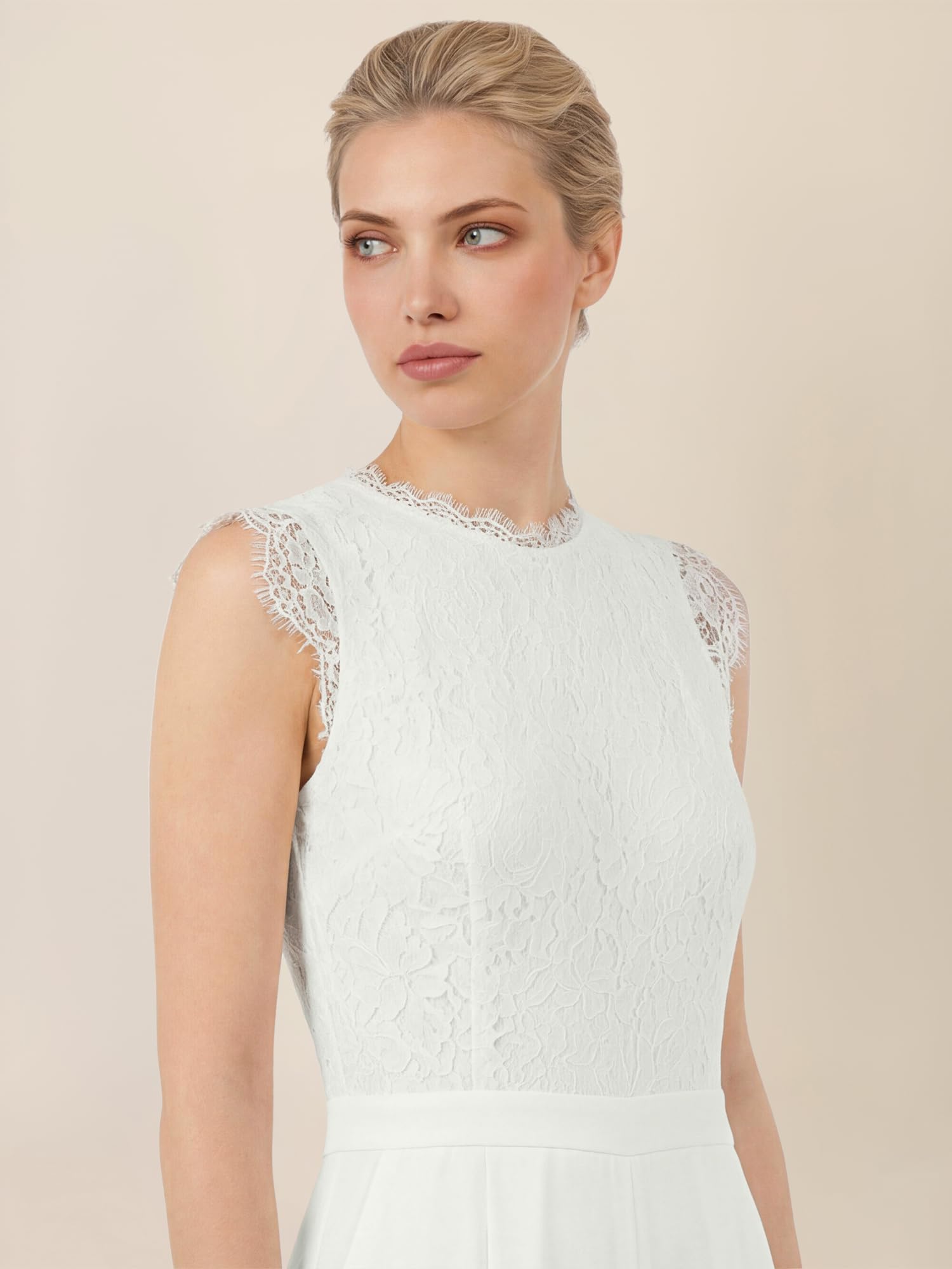 APART Fashion Damen Overall mit Spitzenoberteil Overall mit Spitzenoberteil
