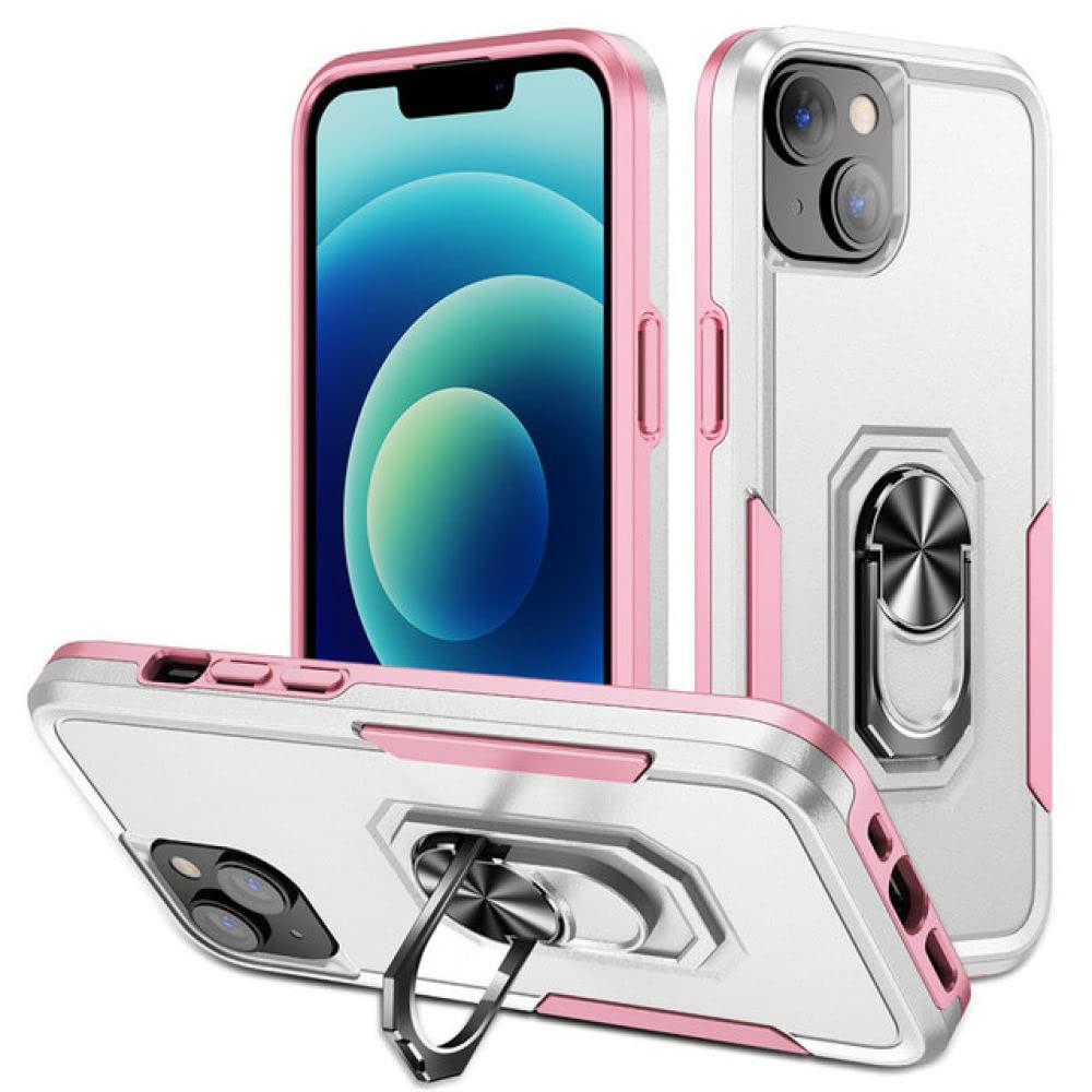 Coque antichoc iPhone 14 Plus avec anneau rotatif bague - 8