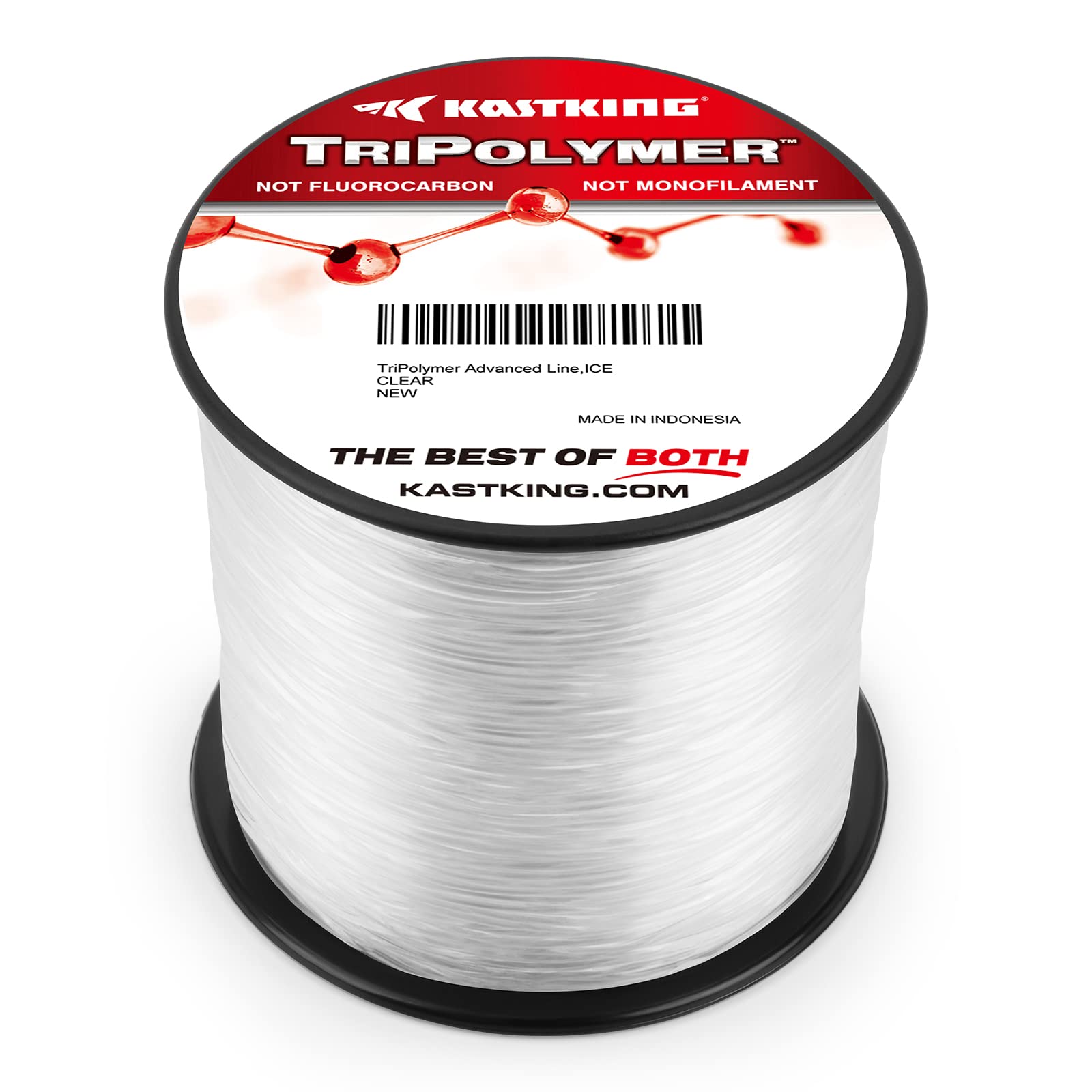 Tripolymer Advanced Monofilament Fishing Line - ¼ LB Filler Spools Mono Line, High Strength, Highly Abrasion Resistant, Super Smooth, Low Light Refraction, Tri-Extrusion Advanced Fish Line