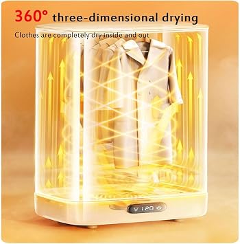 Household Foldable Dryer, Fully Automatic Garment Ironing Machine, Ironing Steam Drying Clothes Folding Dryer