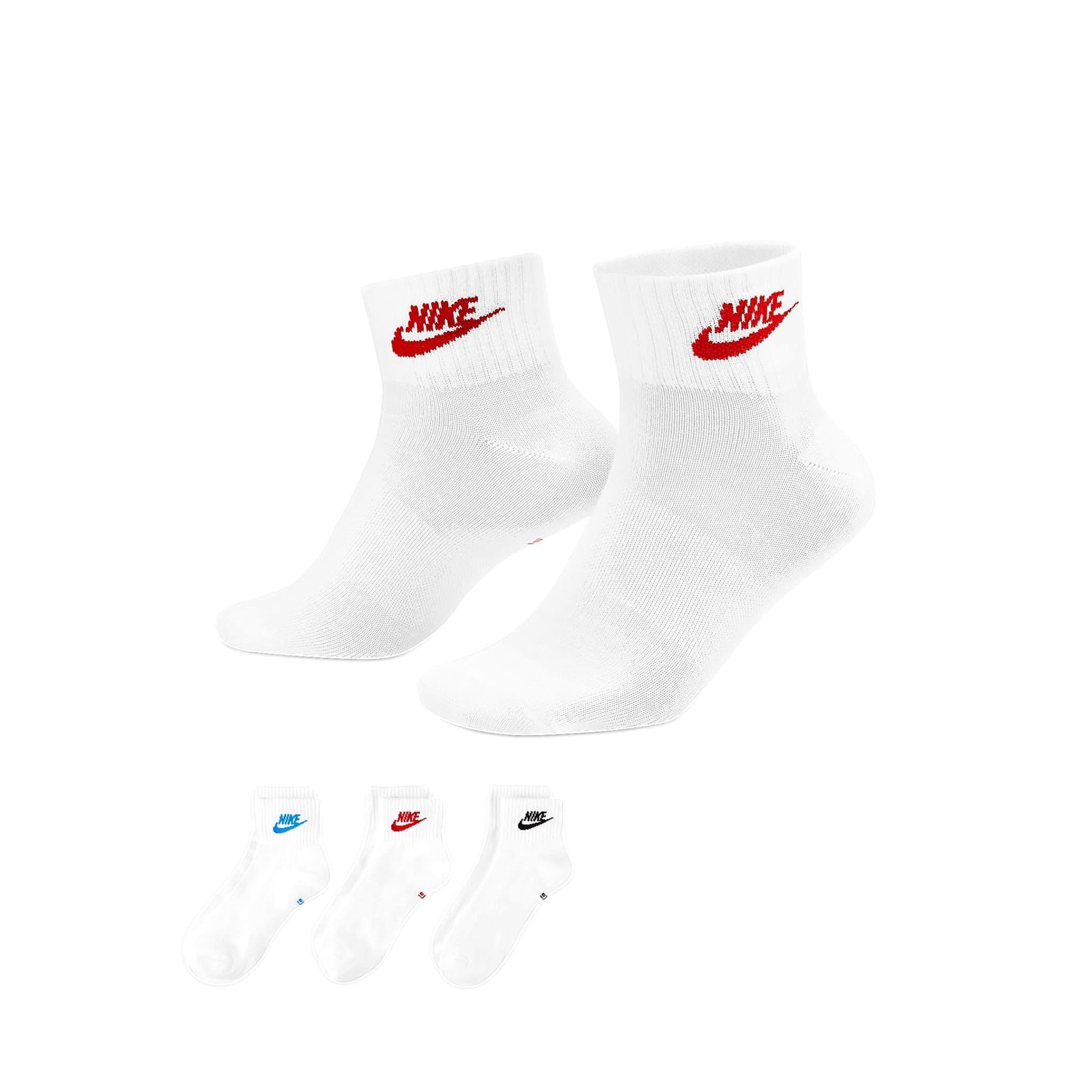 Image secondaire de Chaussettes NIKE Unisex Everyday Essential - Blanc