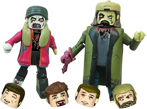 Entertainment Earth Jay y Silent Bob Zombie Minimates 2 Pack