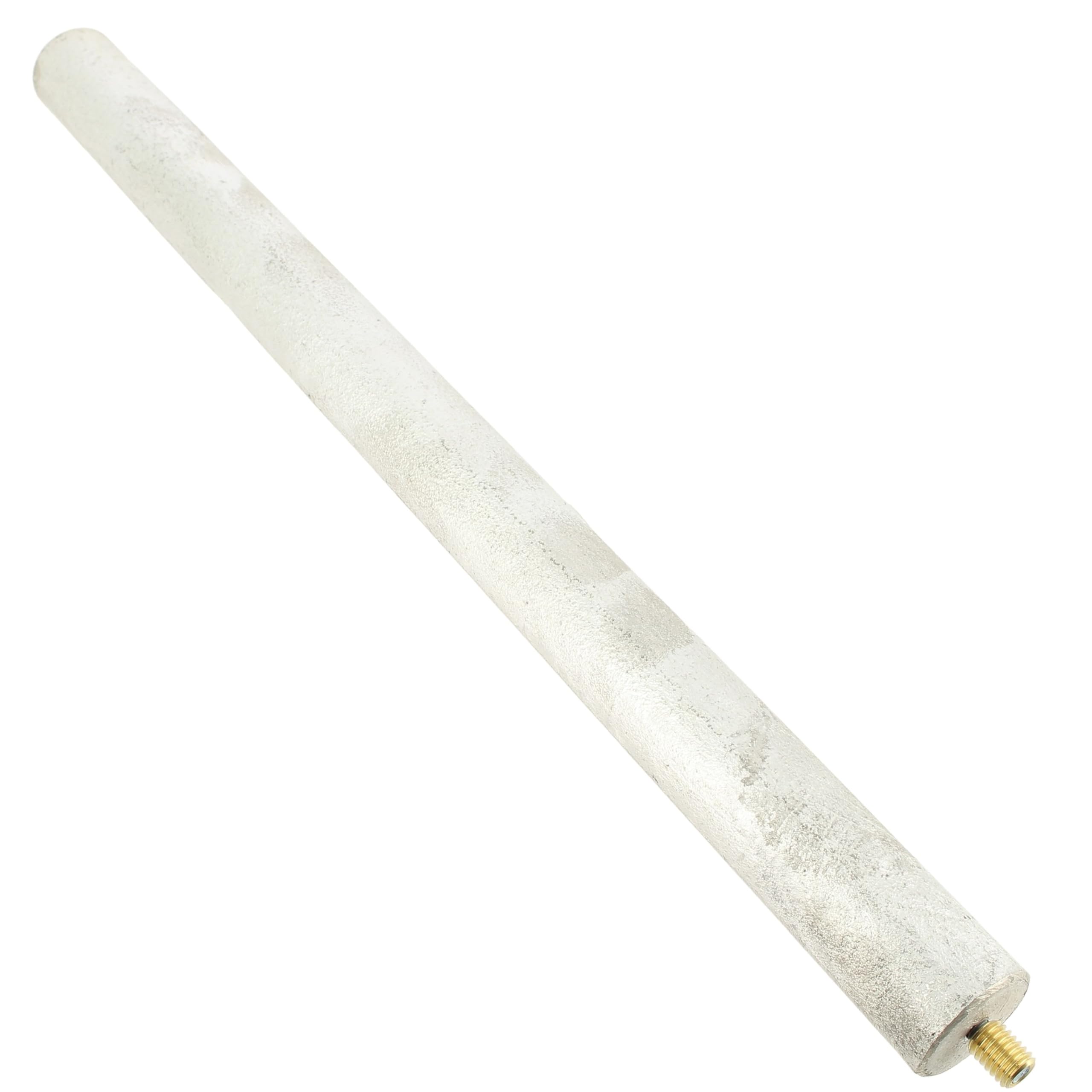 Anode Magnésium 350mm pour Chauffe-eau - Pas de Vis M5 et M8 - Référence 60001570 - Protection Anti-corrosion - Diamètre 25,5mm