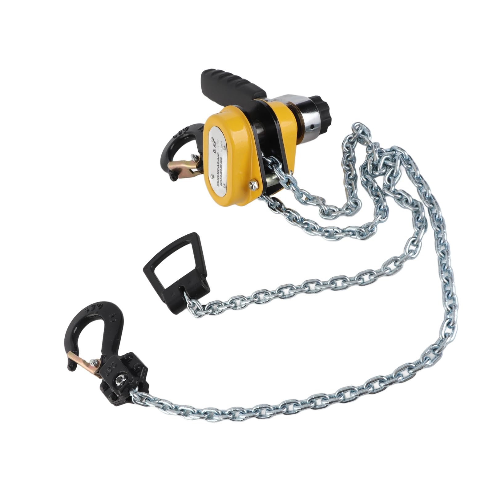 La Leva a Catena Hoist 500kg Carico - Puleggia a Leva Portatile con una Catena di 1,5 M per Workshop, Garage, Utilizzo di Fabbrica