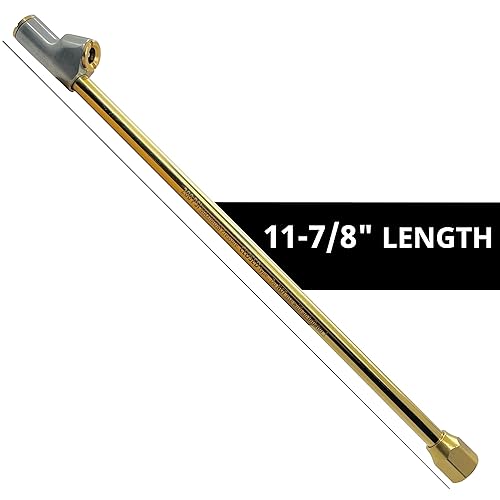 Miniatura 5 de Medidores de aire de 10-150psi y paquete de portabrocas de aire largo y corto.