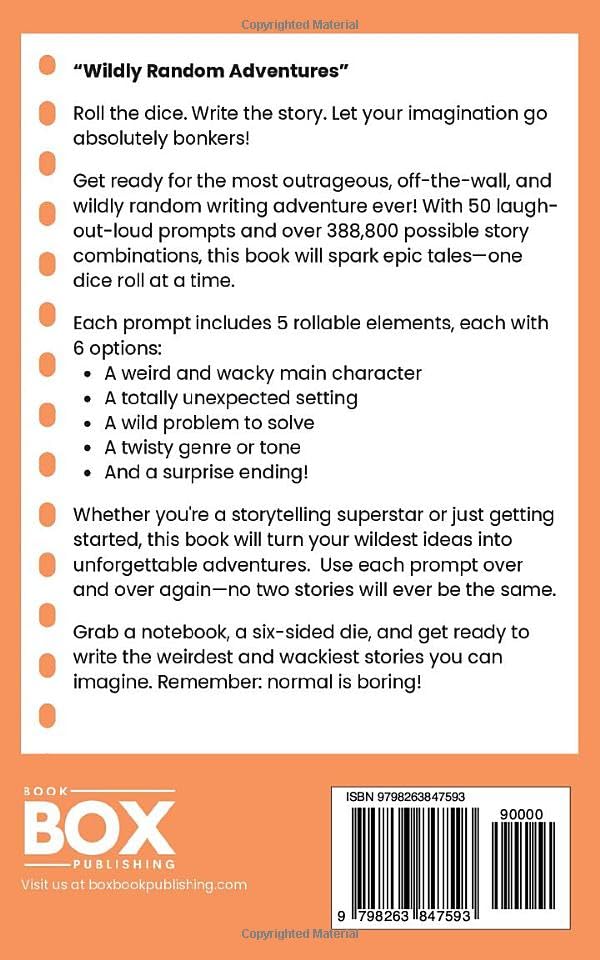 Weird & Wacky Writing Prompts: Wildly Random Adventures image 3
