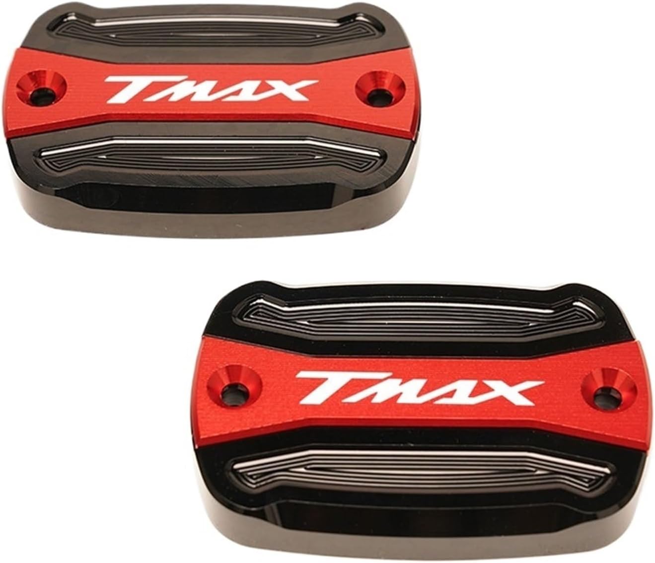 Motorcycle Brake Fluid Fuel Master Cylinder Reservoir Cap Cover Compatible with T-MAX500 2008-2011 T-MAX530 SX/DX 2012-2019 T-MAX560 2019-2021(Titanium)