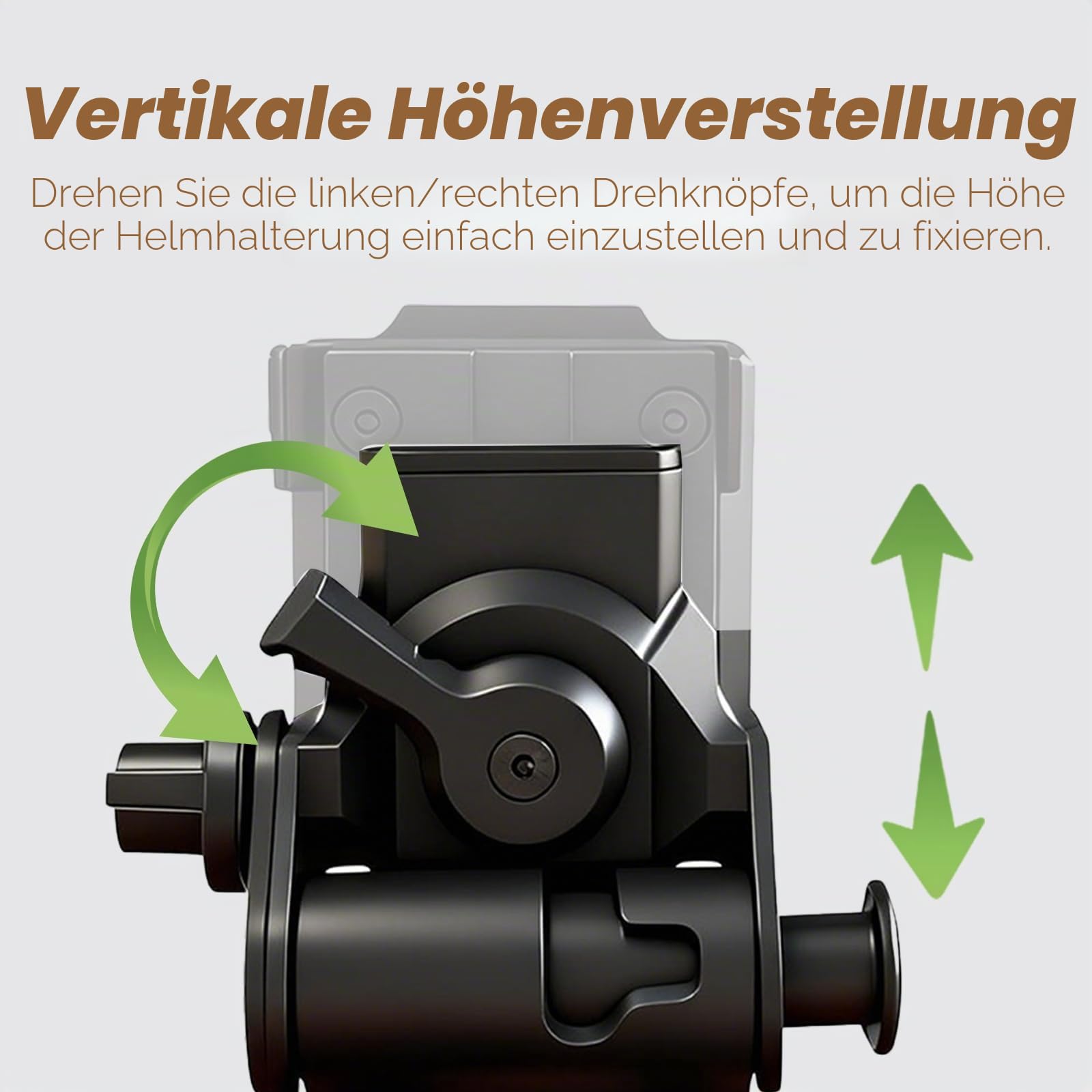 Helmhalterung Nachtsichtbrille Nylon Helmhalterung Einstellbare Vollnylon Taktische Helmhalterung für L4G24