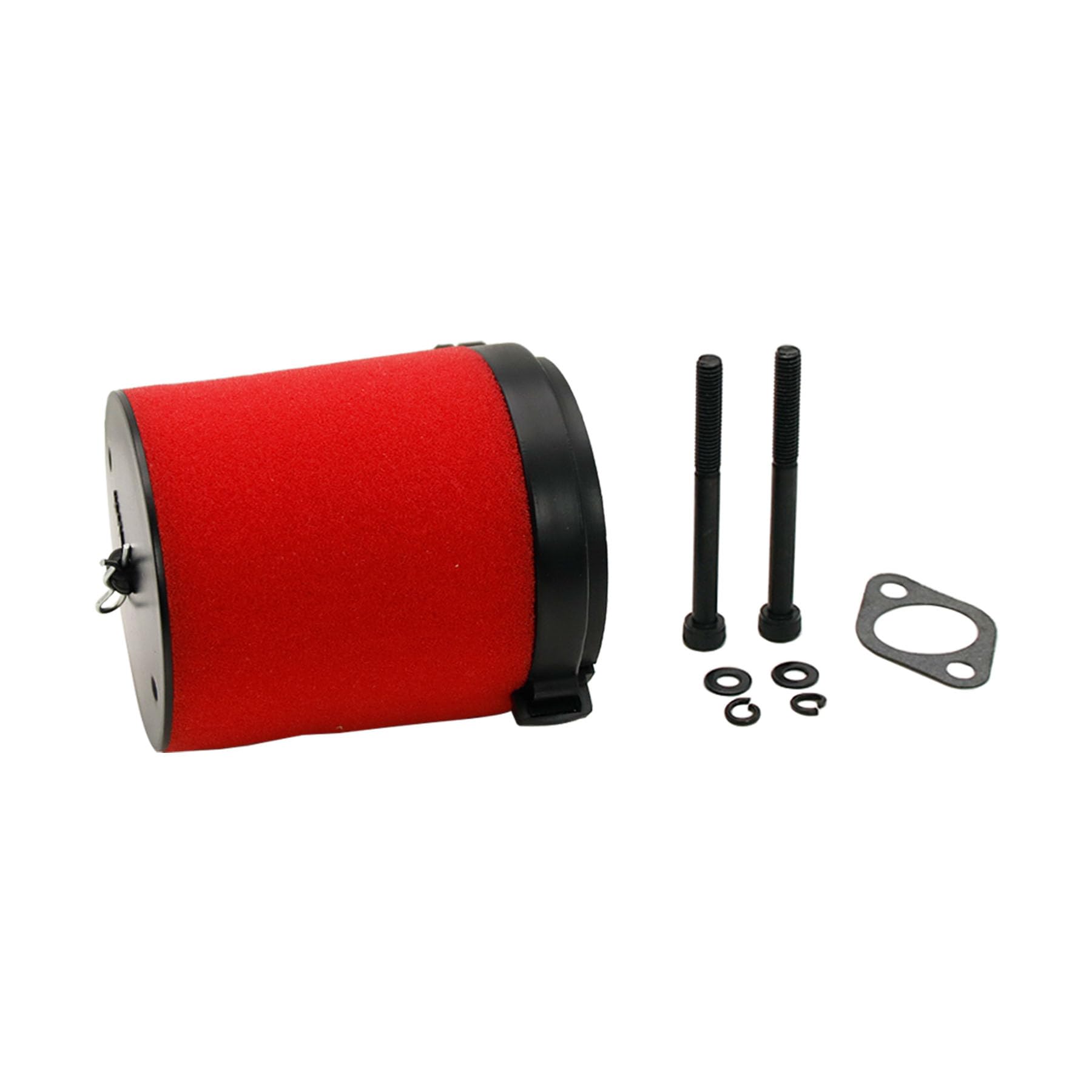 Luftfilter Set für 1/5 HPI KM ROVAN Baja 5B 5T 5SC 23cc-36cc Motorteile (Rot)