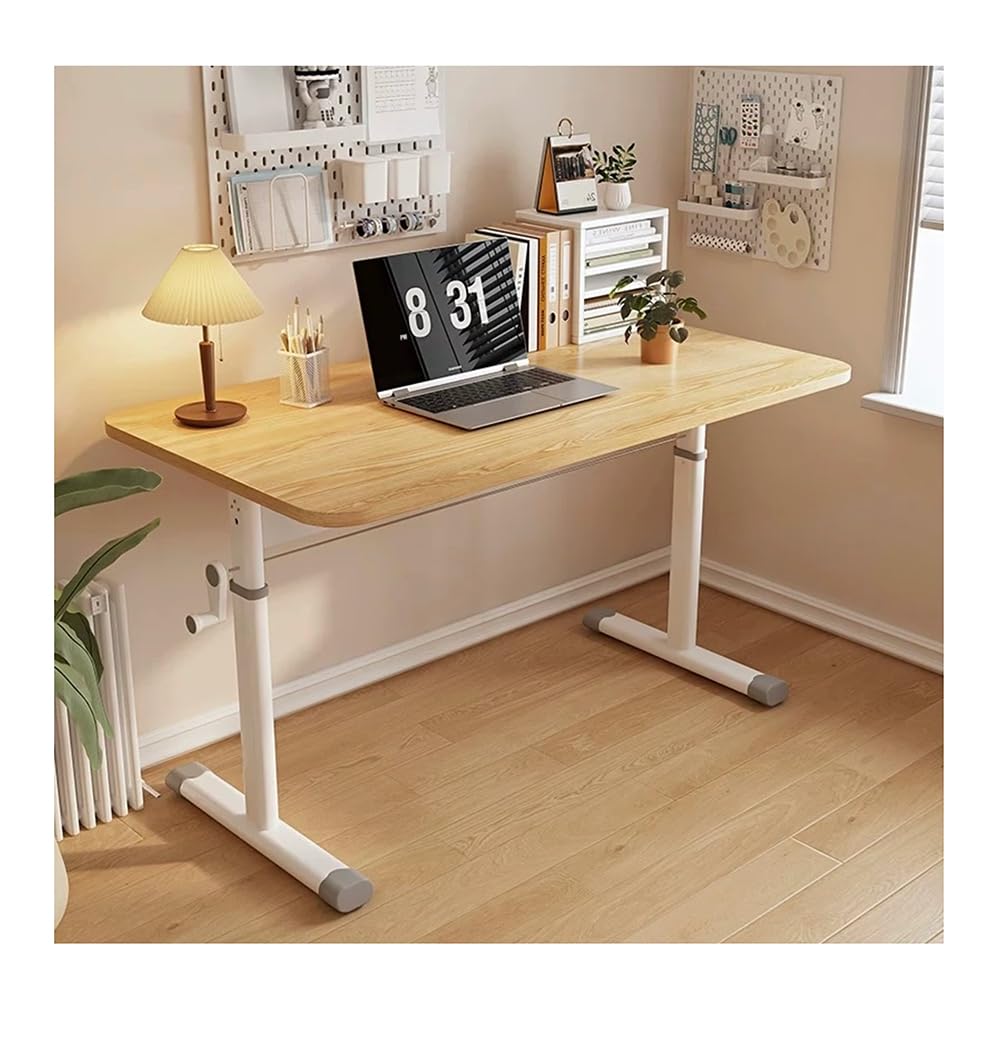 Amazon | 昇降デスク 学習机高さ60-95cm 奥行き60cm 手動