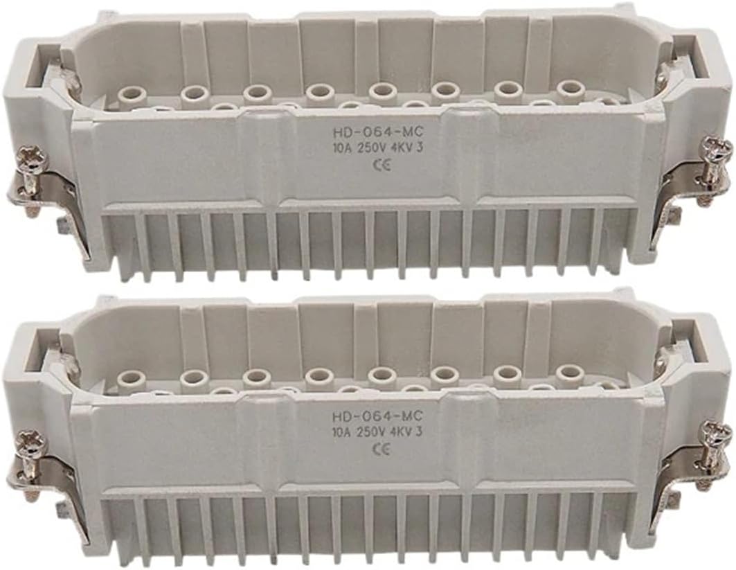 Rectangular connector HDC HD-15/25/40/50/64 pin 80/128 core industrial and socket(HD-25 Female)