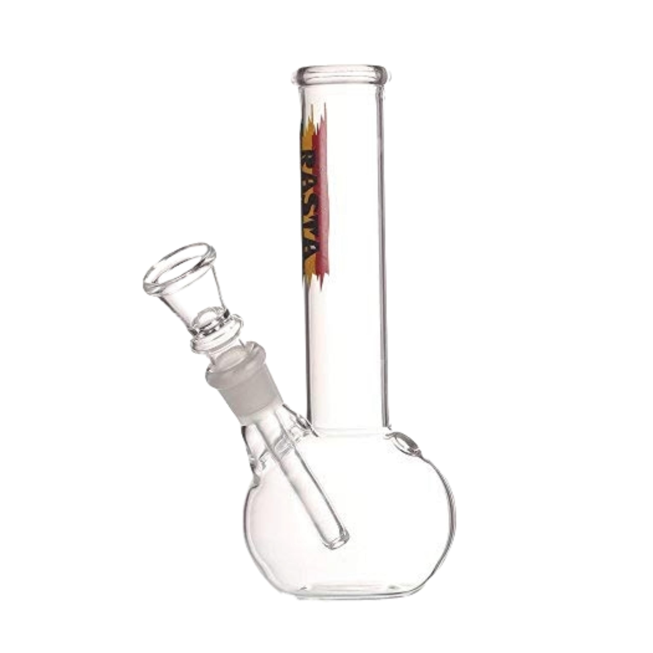METIER® Bong 7 inch Glass Bongsmoke Bottle with Carb Hole for Air Control Bongsmoke Bottle with Shooter Pipe Joint Height 18 CM Color Clear Pack of 1