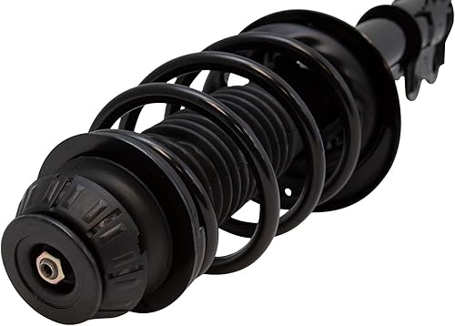 Miniatura 52 de TRQ Kit de suspensión delantera, conjunto de amortiguadores y resortes, barra estabilizadora, enlace estabilizador compatible con Chevrolet