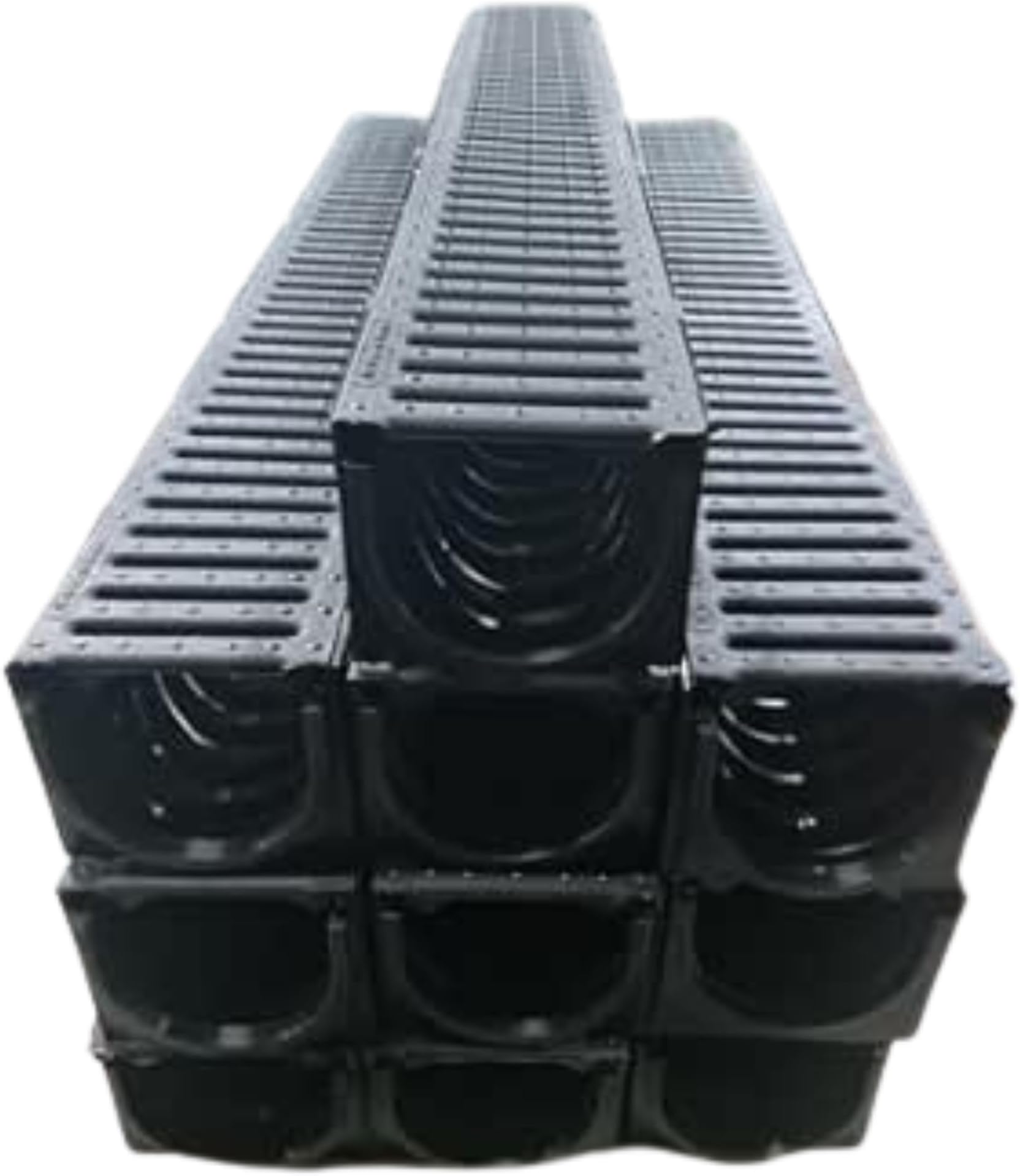 Plastic Drainage Channel Pack 1m Lengths (Pack of 10)